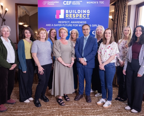 WOMEN’STEC team alongside keynote speaker, Dr Sajjan M. Gohel, International Security Director for the Asia-Pacific Foundation